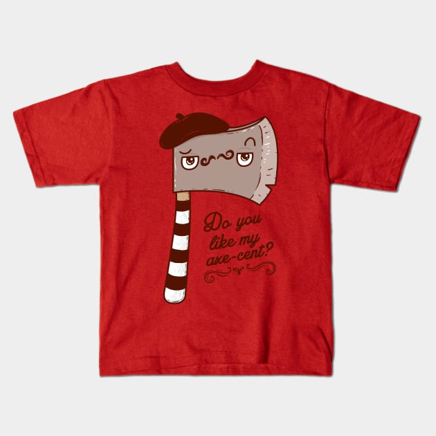 Pardon My French Kids T-Shirt by Made With Awesome